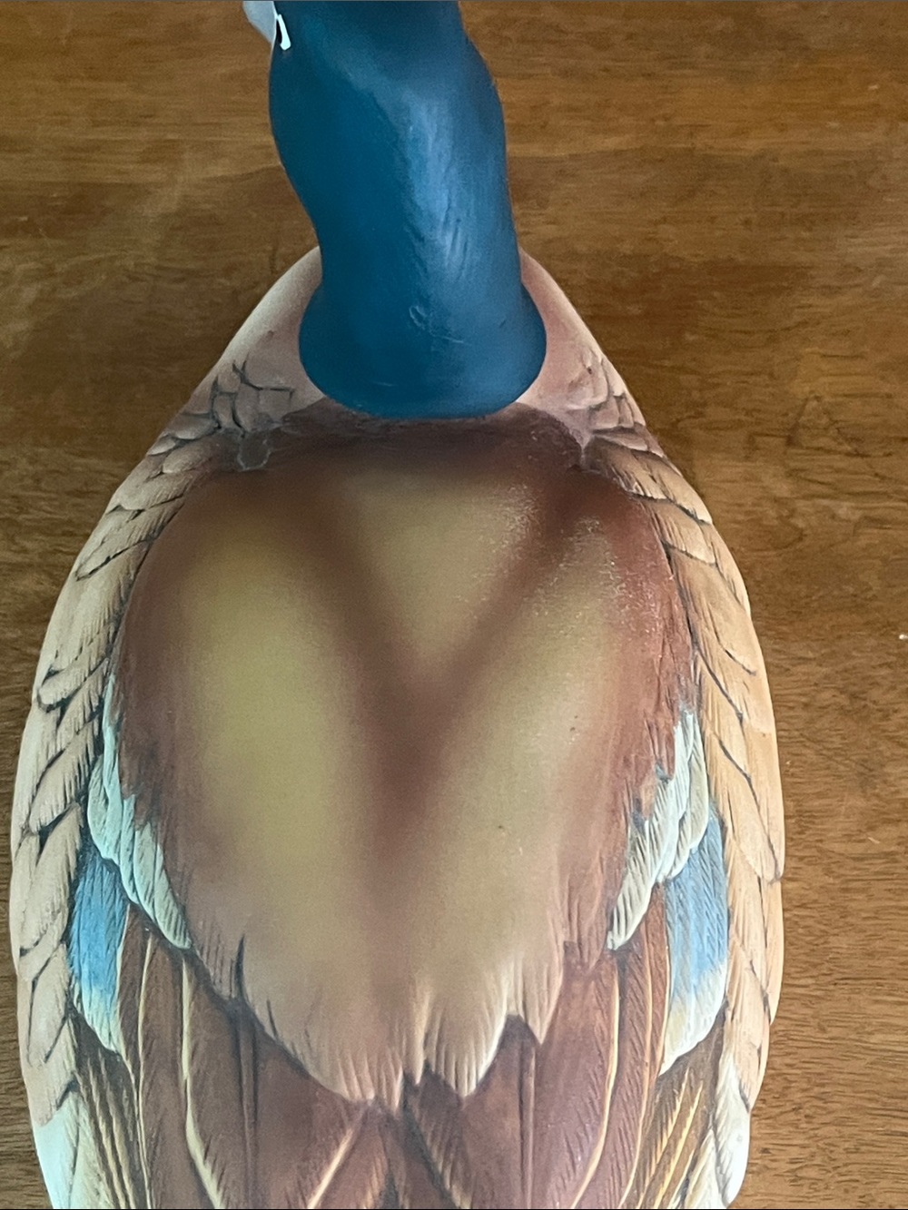 VTG-Rare-Large Scale,Blue-Winged Teal HandPainted PorcelainDuck, Andrea by Sadek - Picture 5 of 12